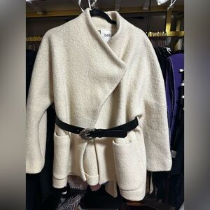 BA&SH 100% Wool Belted Jacket 🐏